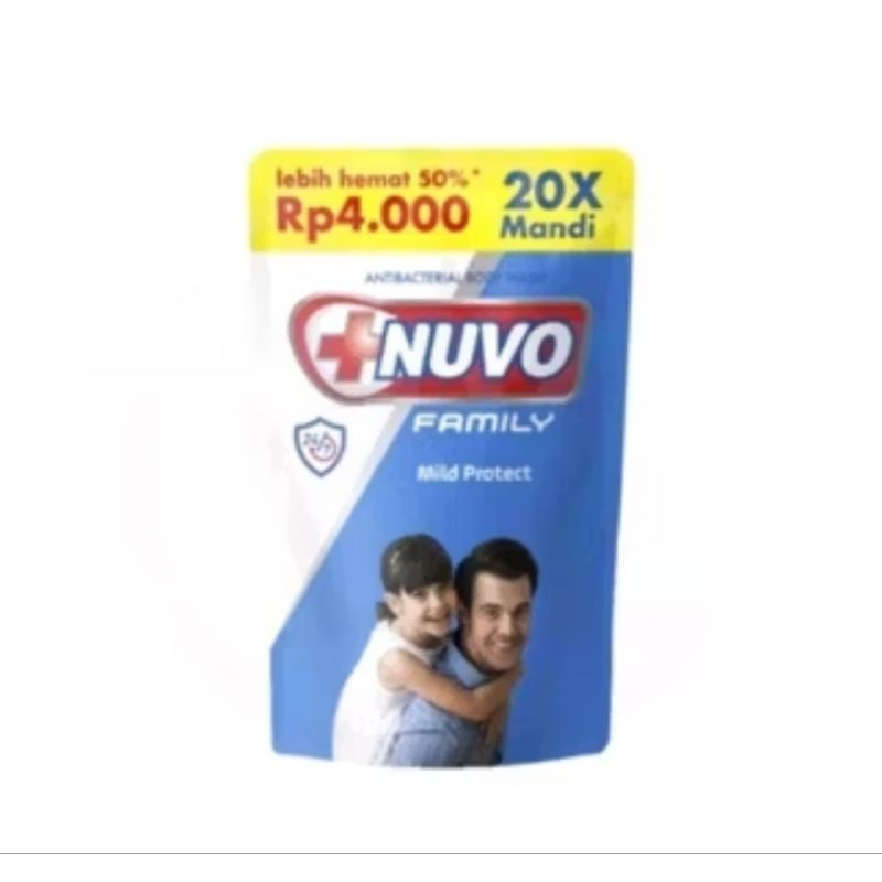 Nuvo Body Wash 85ml - Nuvo Sabun Mandi Cair 85ml