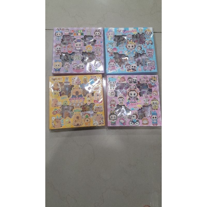 

Sticker/ tempelan labubu isi 96 pcs