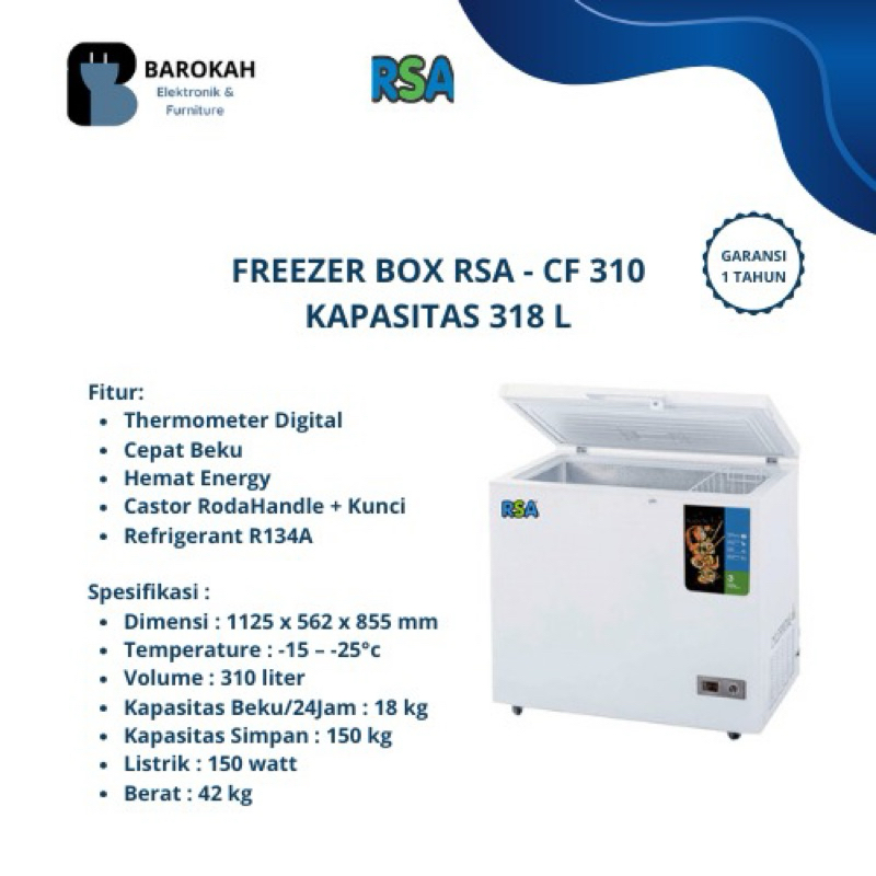 FREEZER BOX RSA