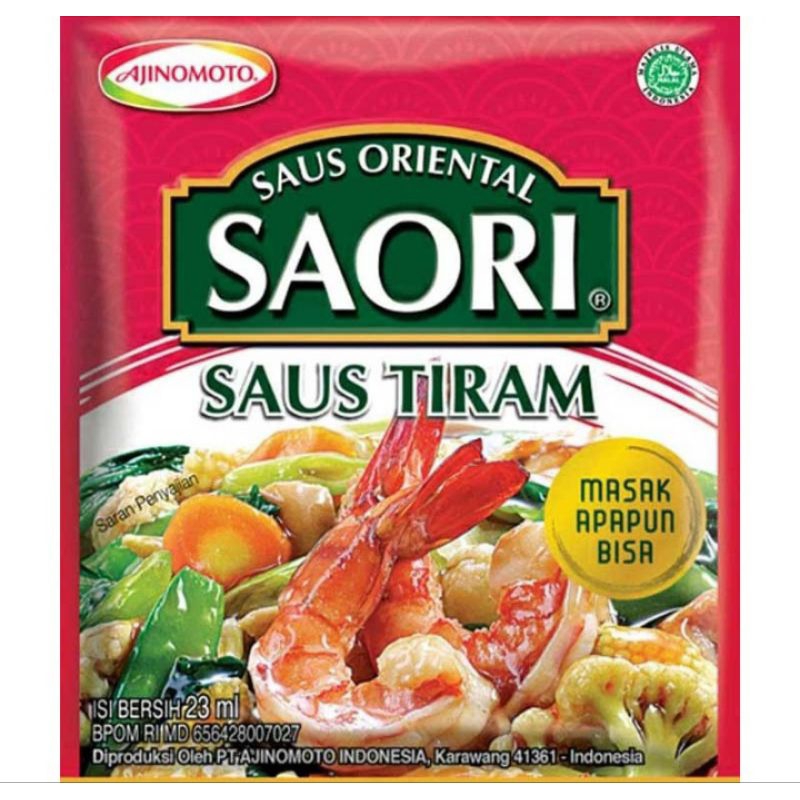 

SAUS - Saori Saus Tiram dan Saus Teriyaki per sachet