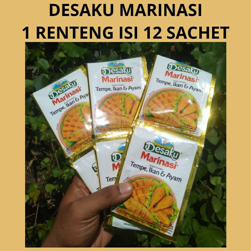 

desaku marinasi tempe ayam ikan renteng