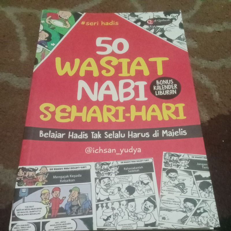 buku seri hadis 50 wasiat nabi sehari hari