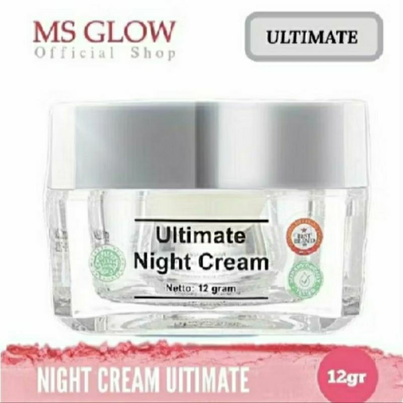 MS GLOW Ultimate Night Cream / Cream Malam Ms Glow
