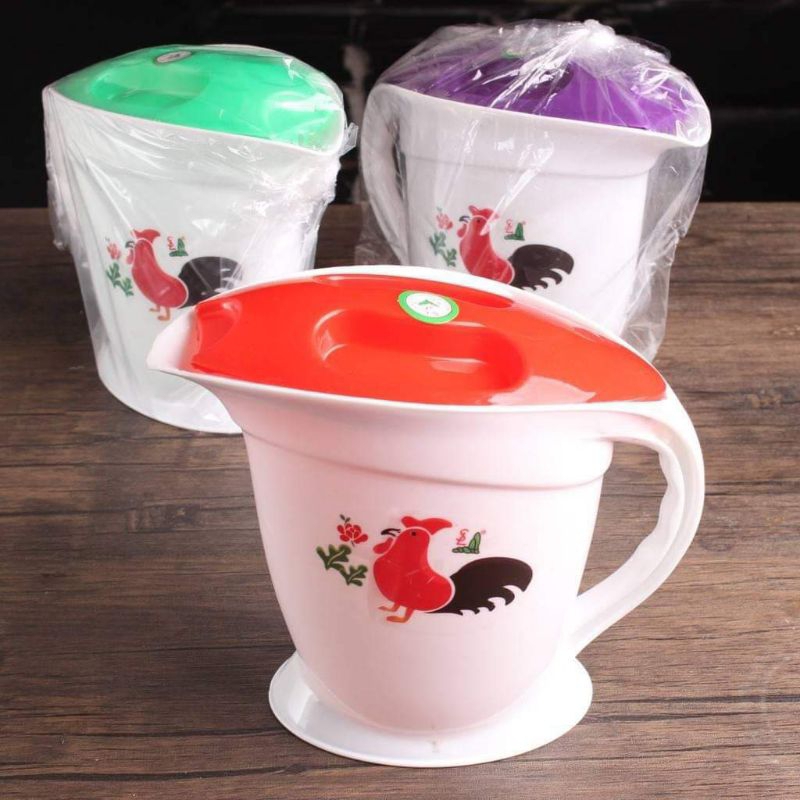 Teko Ayam Jago Aladin Motif Ayam Jago / Teko Palstik Ayam Jago / Eskan Water Jug 1200 ml