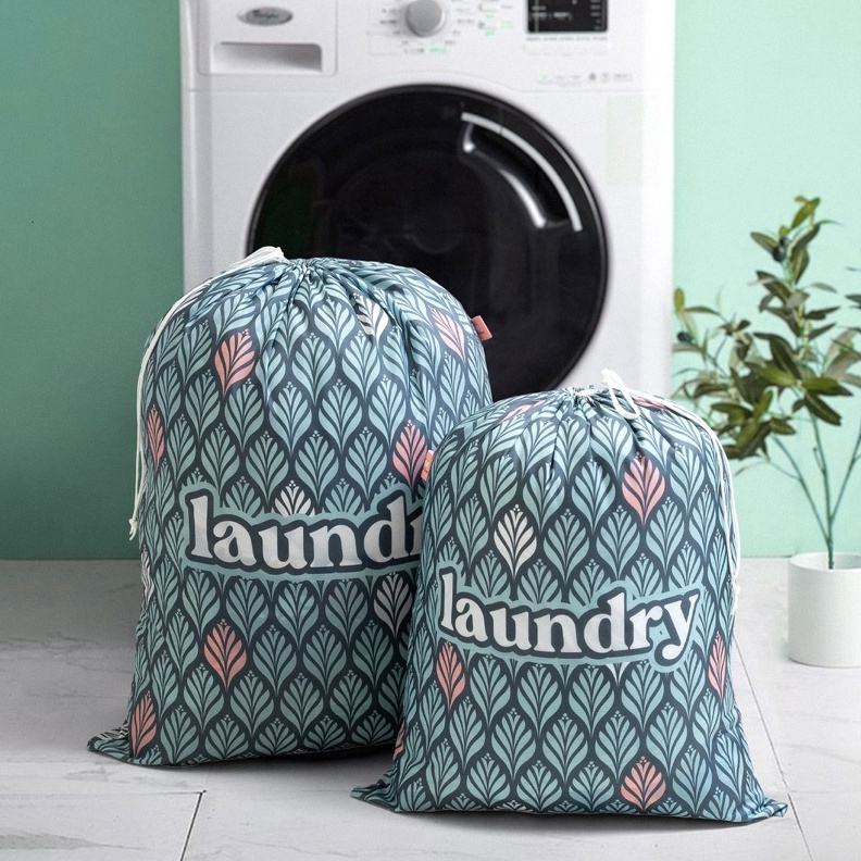 KODE O85Q Laundry Bag Tas Laundry Kantong Laundry Tas Laundry Travel Travelling Laundry Bag Tas Seru
