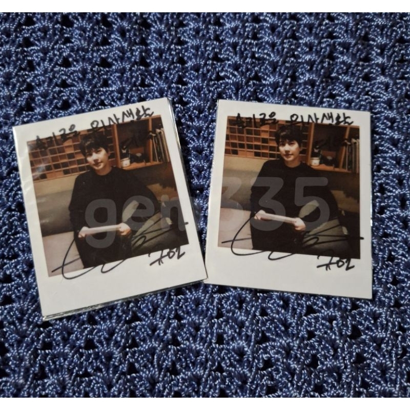 Kyuhyun Super Junior - Signed Polaroid Official from "Hospital Playlist OST." Album