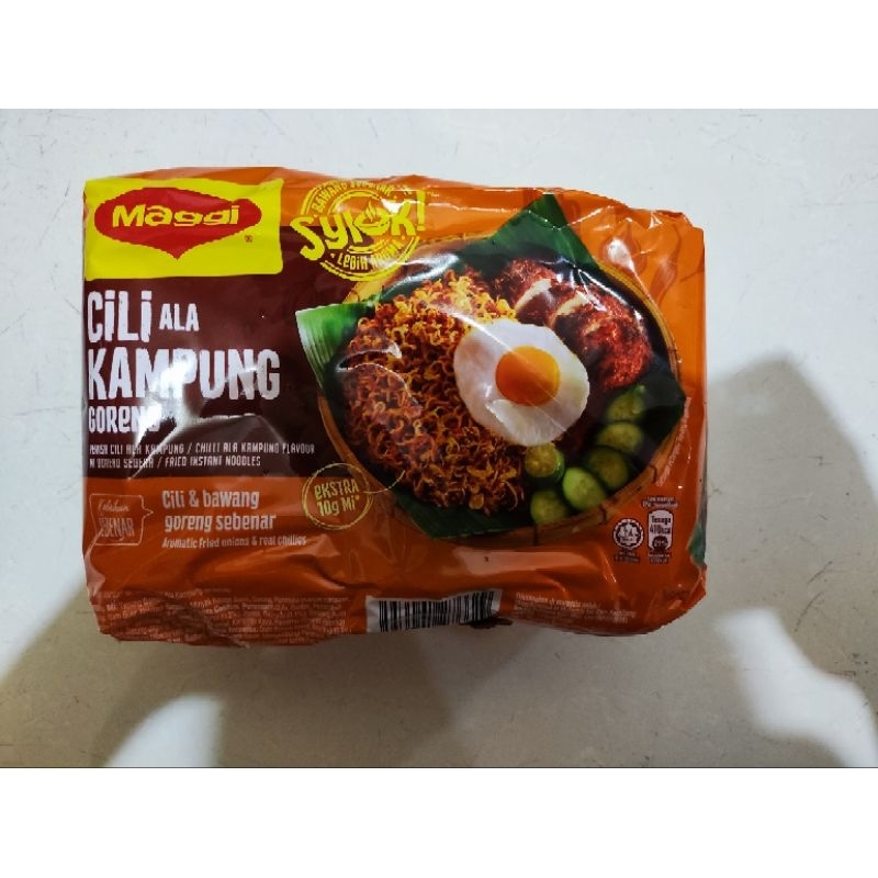 

MIe MaggI pedas Giler Ras4 Cili Ala Kampung