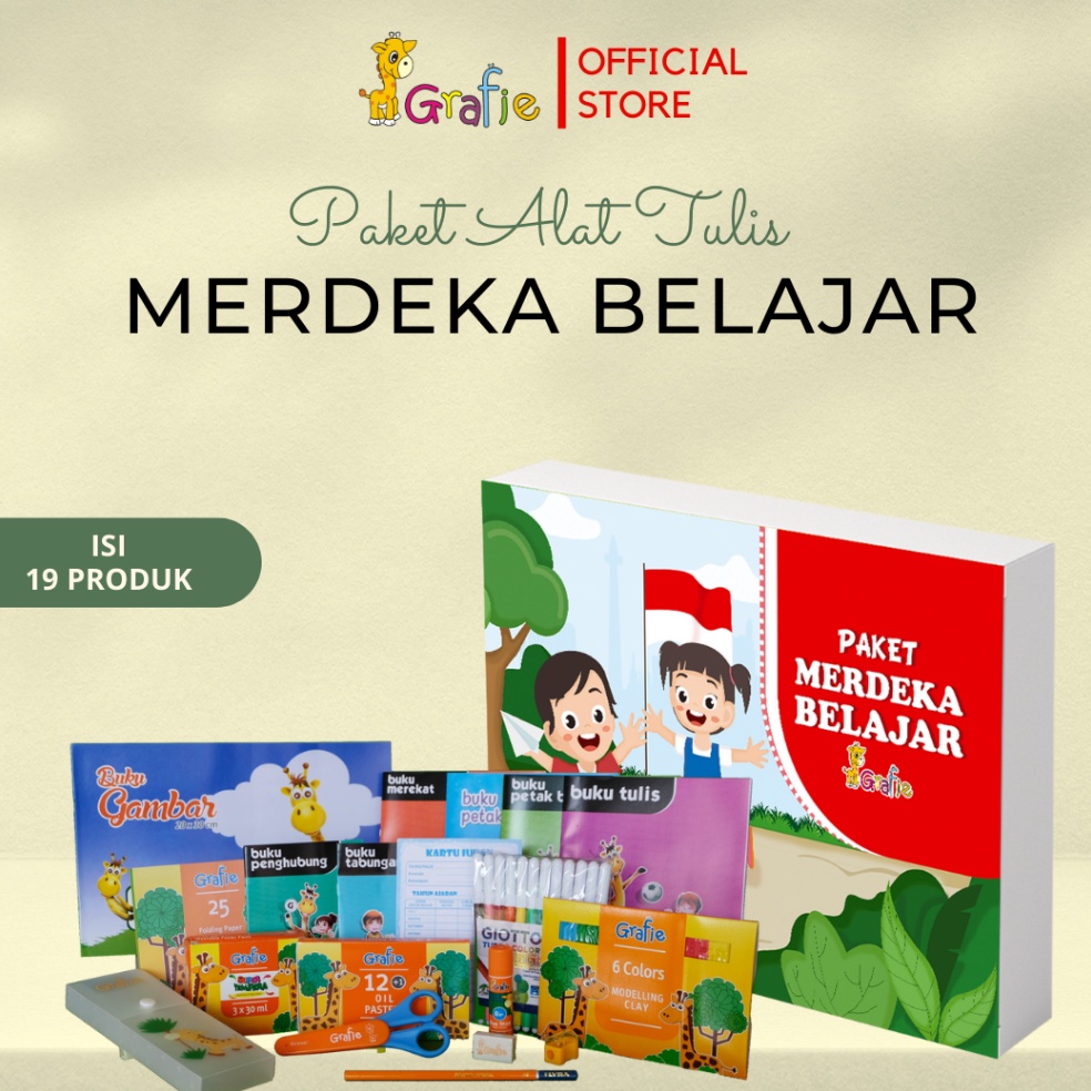 

KODE U9X GRAFIE MERDEKA BELAJAR Paket ATK Anak