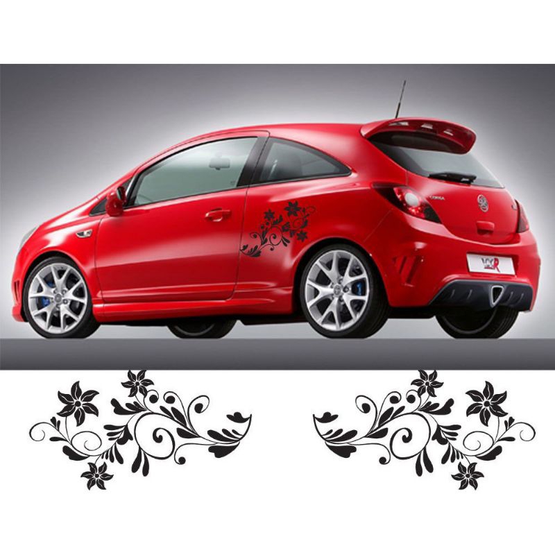 Sticker mobil ayla-agya brio dll stiker mobil ayla-agya brio design bunga stiker mobil ayla-agya ter