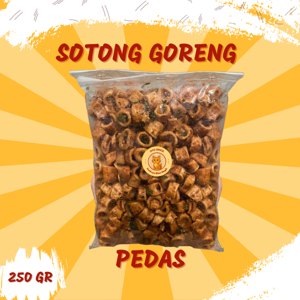 

Sotong Goreng Renyah Oyo Snack 250gr | Original / Pedas | Camilan Gurih Enak Bikin Nagih