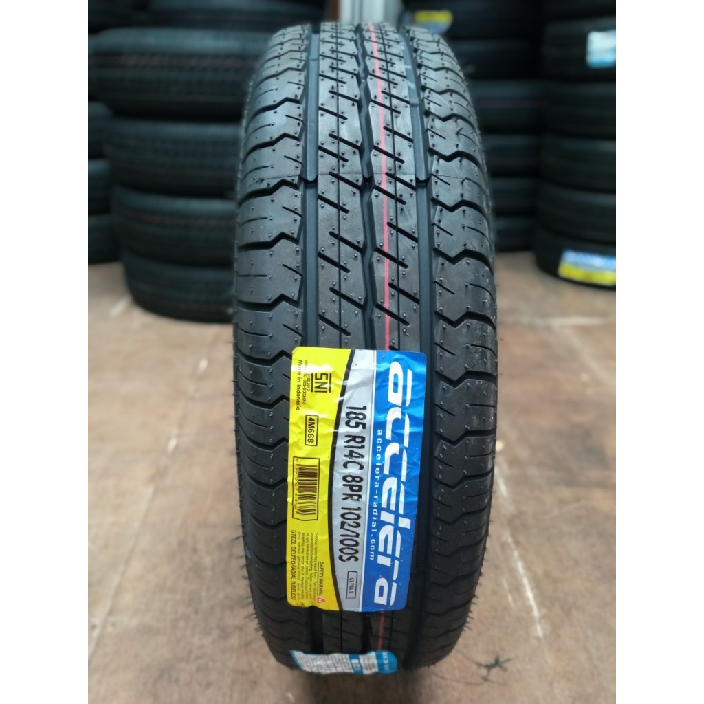 Ban Mobil Ring 14 Untuk Muatan Merk Accelera Ultra 3 195 C8 R14 Grandmax Luxio Pick Up / Ban Mobil P