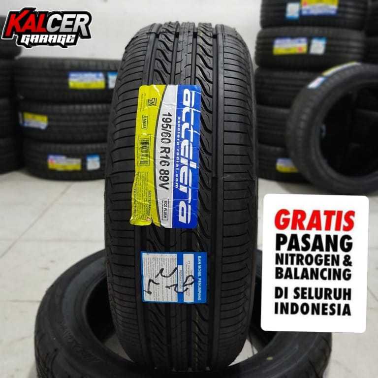 BAN RING 16 UNTUK SERENA AVANZA XENIA DLL MERK ACCELERA ECO PLUSH 195/60 R16 BAN BERKWALITAS