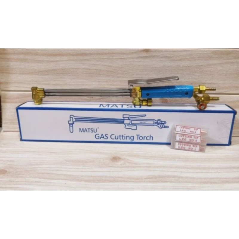 MATSU strong 8 Gas cutting torch blender stang setang alat las potong besi baja model tekan gas blan