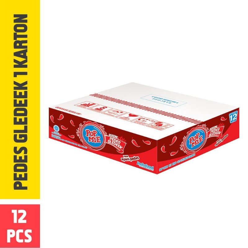 

POPMIE PEDAS GLEDEK 1 DUS ISI 12 PCS