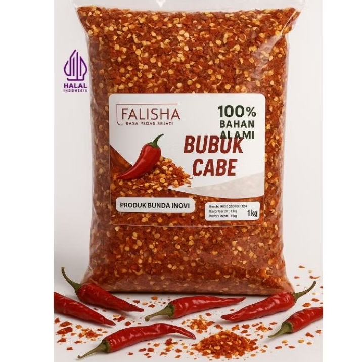 

Cabe kering kasar 1kg/chili flakes 1kg/cabe giling/bumbu masakan
