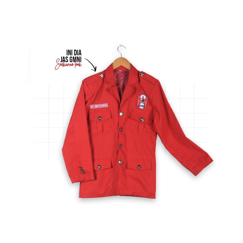 KODE S57D JAS GMNI Soekarno Look  Marhaenisstore