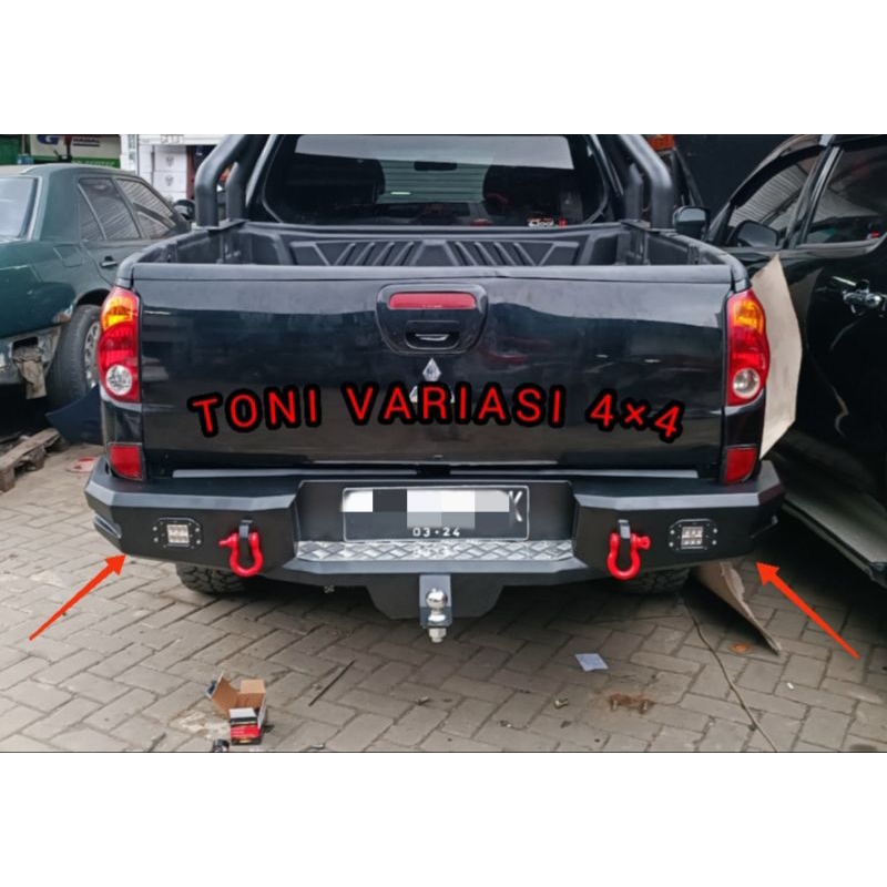 Bemper Bumper Belakang Mitsubishi Triton
