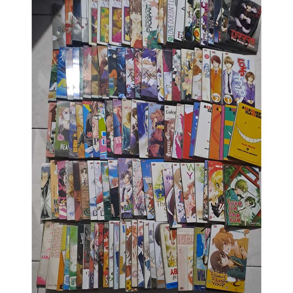 Preloved Manga Bekas Komik Bekas Koleksi Pribadi
