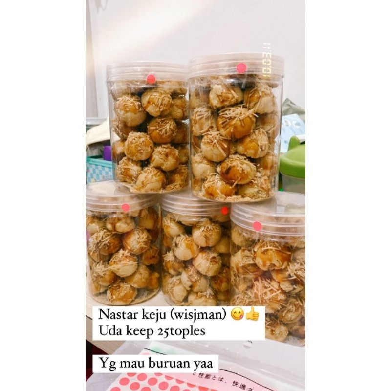 

Ready!! Instant only!! Nastar Keju (wisjman) Enak Asli!!
