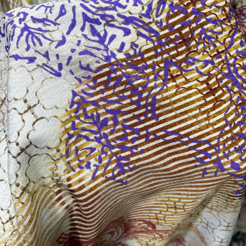 kain katun motif - kain katun dobby silk motif abstrak premium - kain dobby style korea sqa