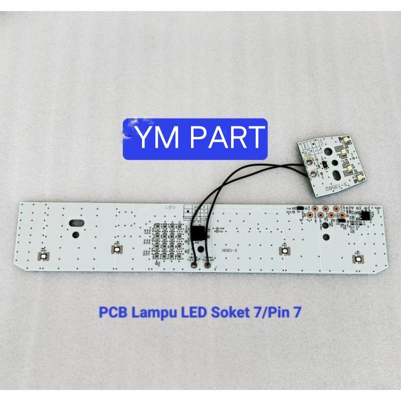 PCB Lampu LED Vario 110 Fi K46 Non Esp/Stater Kasar, Lampu LED Soket 7/Pin 7 Original