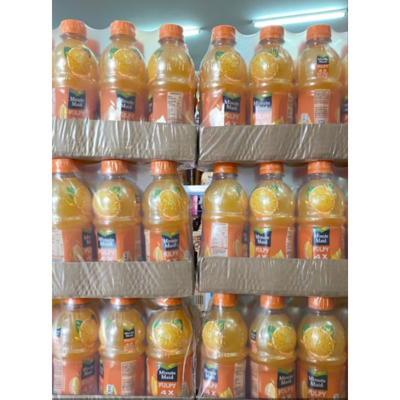 

pulpy minute maid 300ml isi 3botol