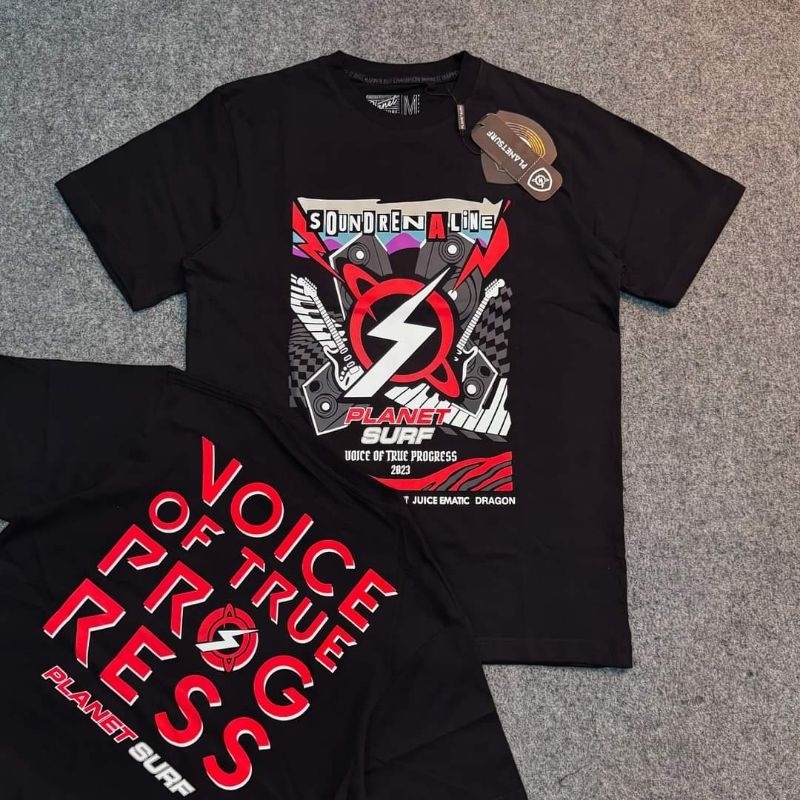 KAOS PLANET SURF / KAOS PLANET SURF PRIA / SURFING PLANET SURF / T-SHIRT PLANET SURF LENGAN PENDEK /