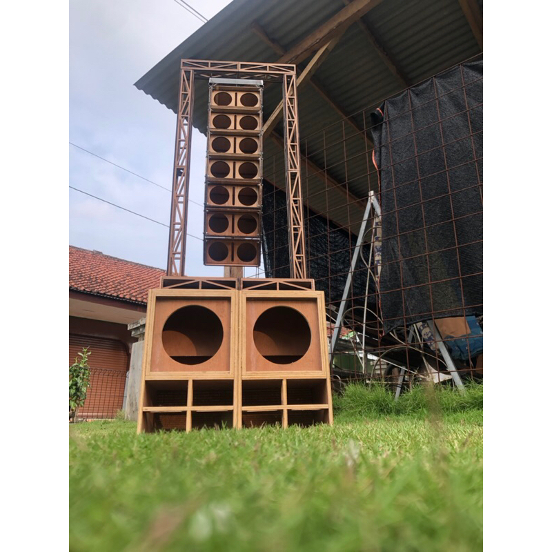 miniatur sound system full riging