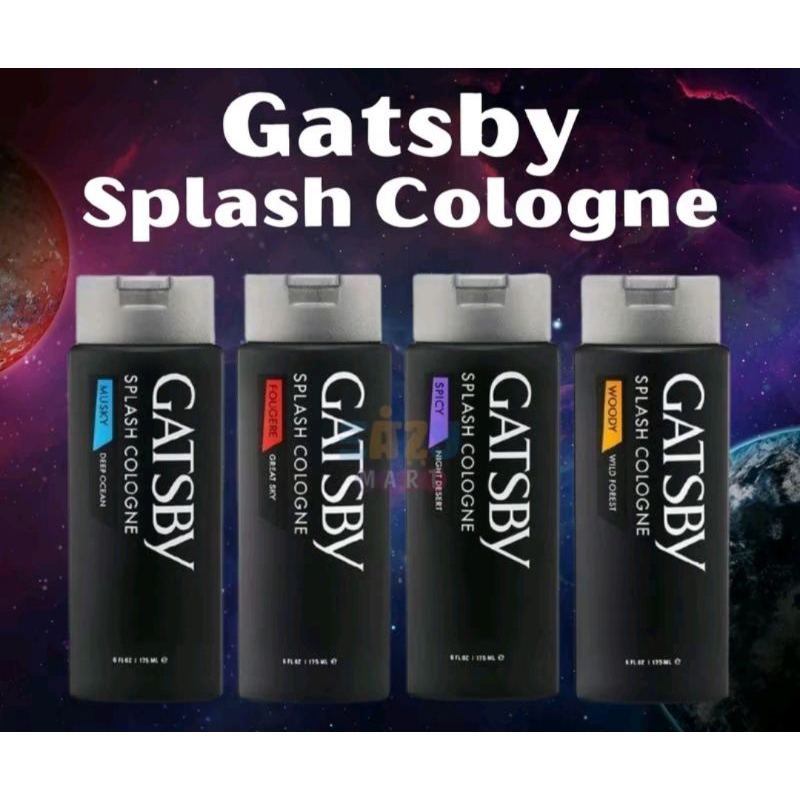 Parfume Gatsby Splash Cologne 175ml - Parfume Pria