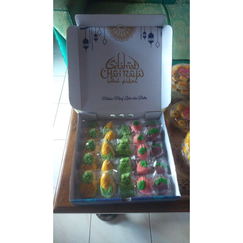 

Kue Kering Nastar Motif 50 gram isi 5