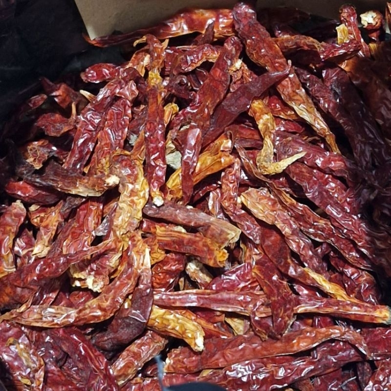 

Cabe Keriting Merah Kering 125 gr Tanpa Tangkai (A) | Cabe Kriting | Cabe