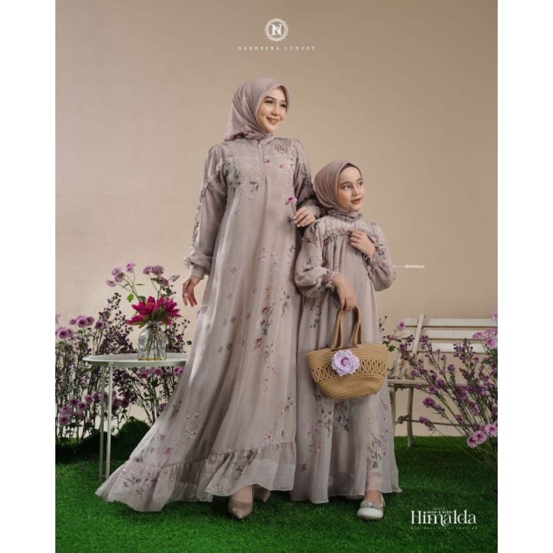 HIMALDA SERIES MOM & KIDS BY NADHEERA LUXURY ||COD||GAMIS TERBARU