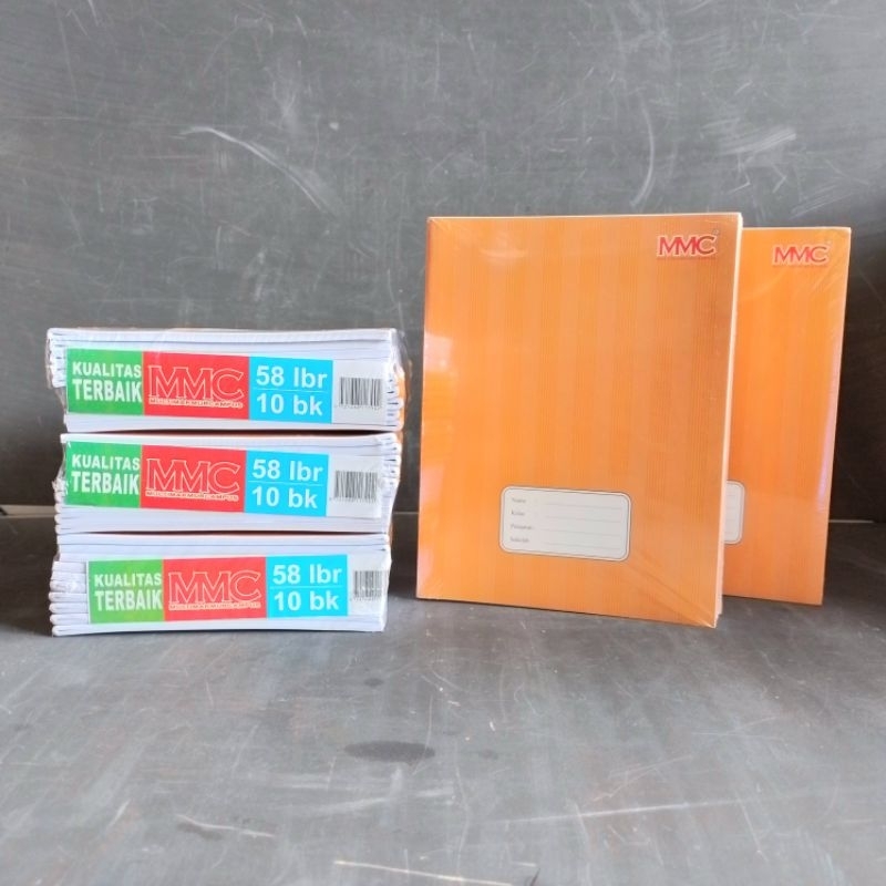 

Buku Tulis MMC 58 Lembar Kraft ( Pak 10 Buku ) [ Orinal ]