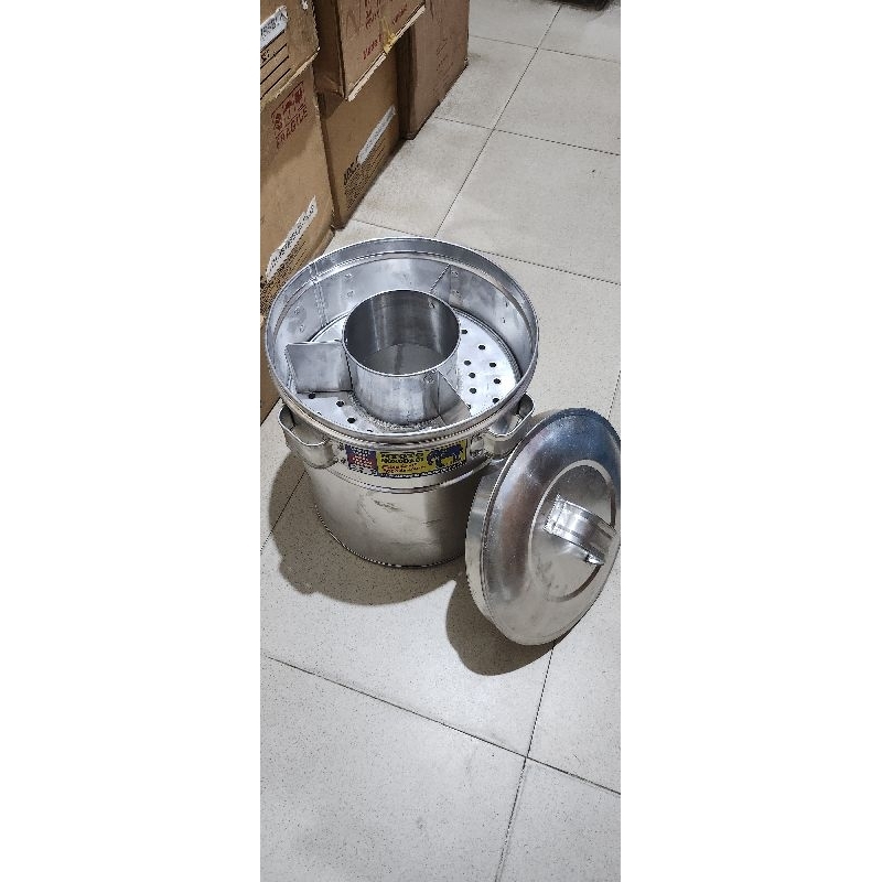 Dandang bakso sekat almunium