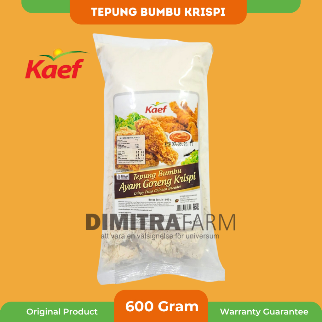 

Tepung Ayam Goreng Krispy KAEF