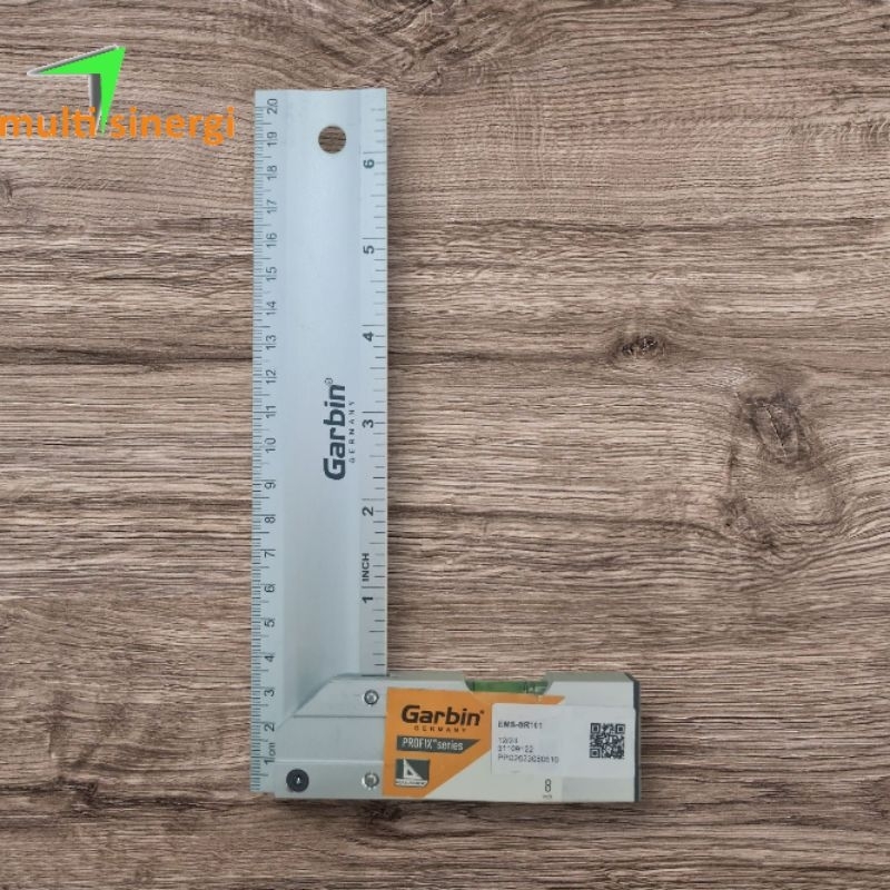 

Penggaris Siku Garbin 8, EMS-SR101