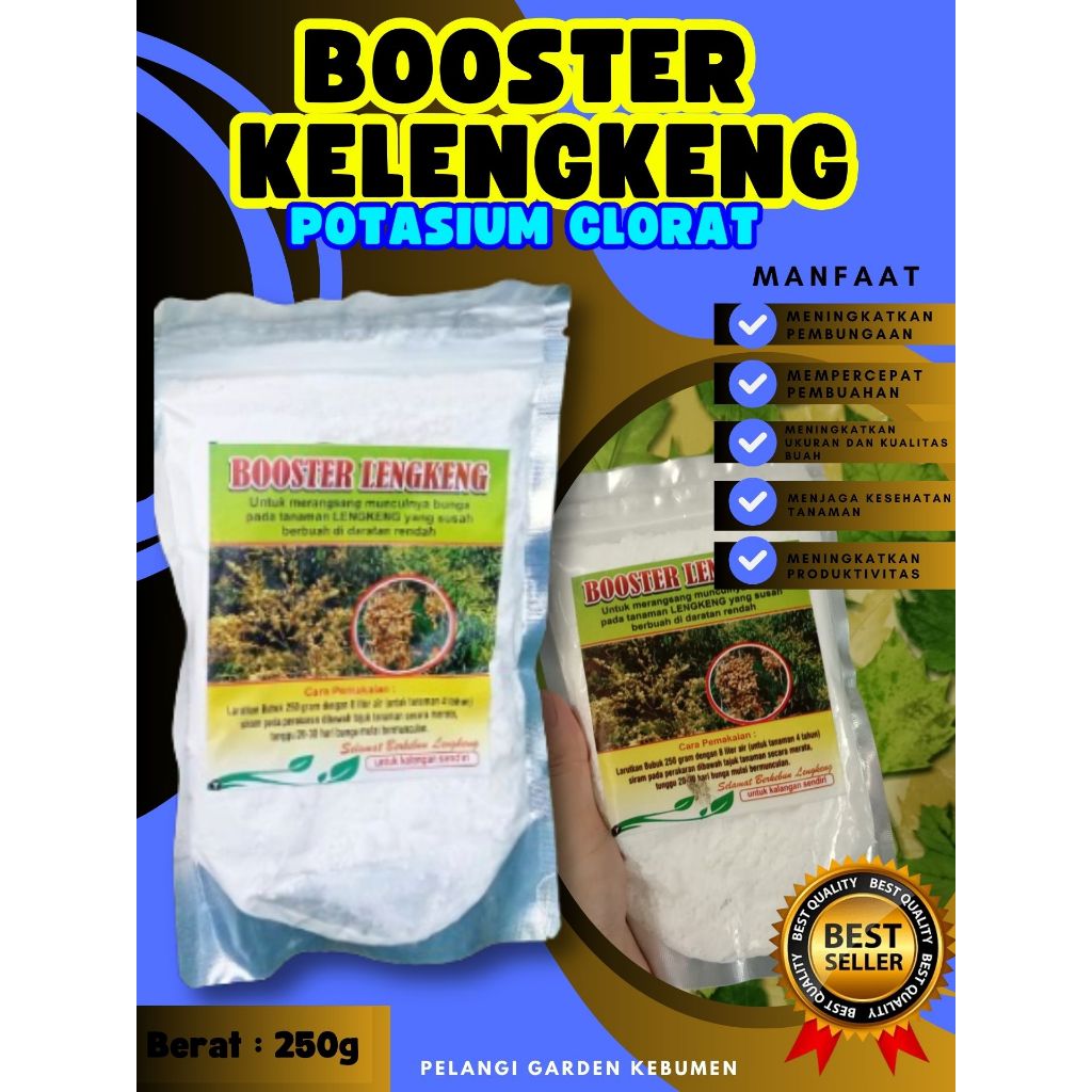 ANTI LAYU  Boster Kelengkeng Kclo 3 Murni 250gram