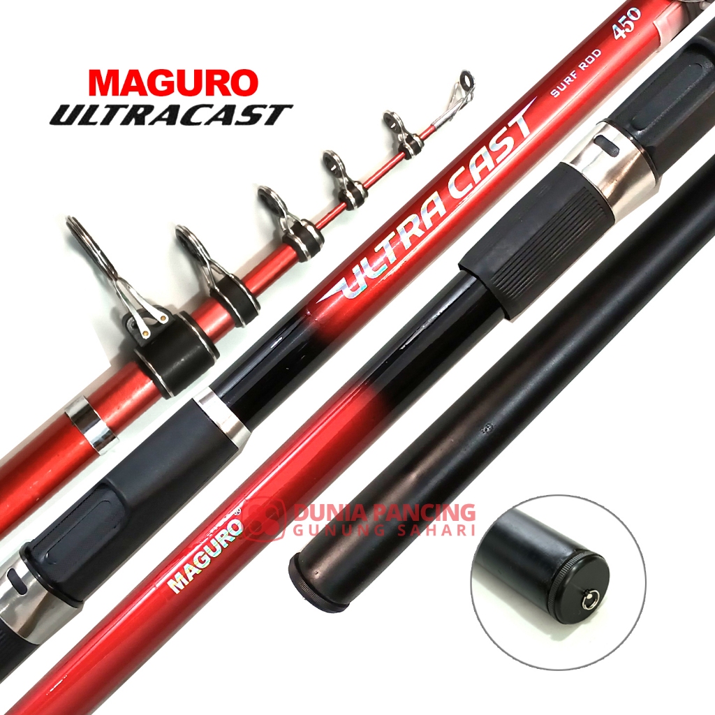 Joran Antena Maguro Surf Casting Ultra Cast Pilih Ukuran