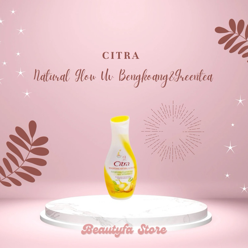 Citra Natural Glow Uv Bengkoang&Greentea