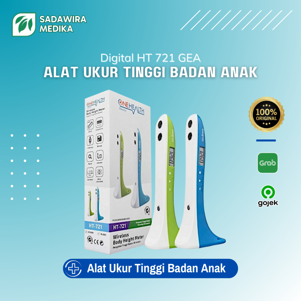 Alat Ukur Tinggi Badan Anak Digital HT 721 GEA