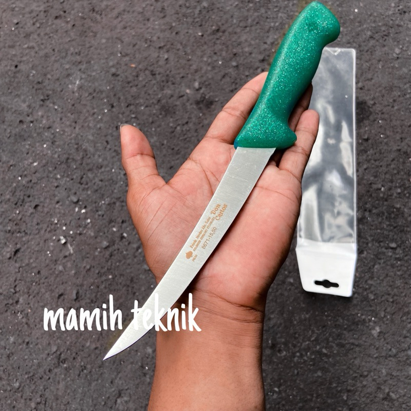 Don Carlos Pisau Cap Garpu Asli original 6 inch type 8671 Pisau Herder Tajam Made in solingen German