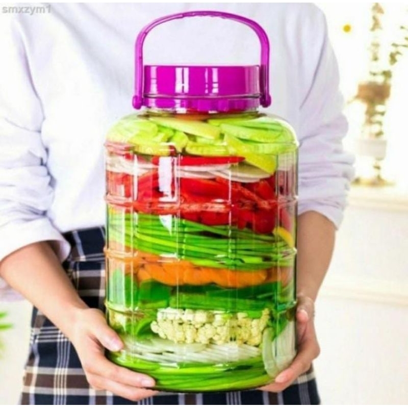 toples kue kaca lebaran makanan kombucha biskuit snack asinan ungu 16L