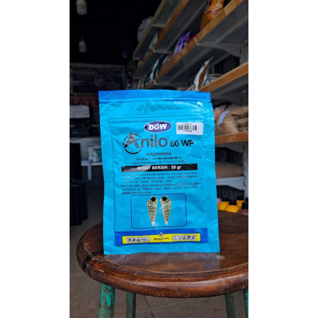 DGW Anilo 60 WP Moluskisida 50gr/pembasmi hama siput dan keong