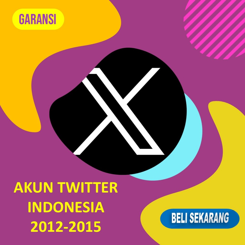ATAR - Akun Twitter X Tua Lawas 2012 - 2015 Indonesia Murah