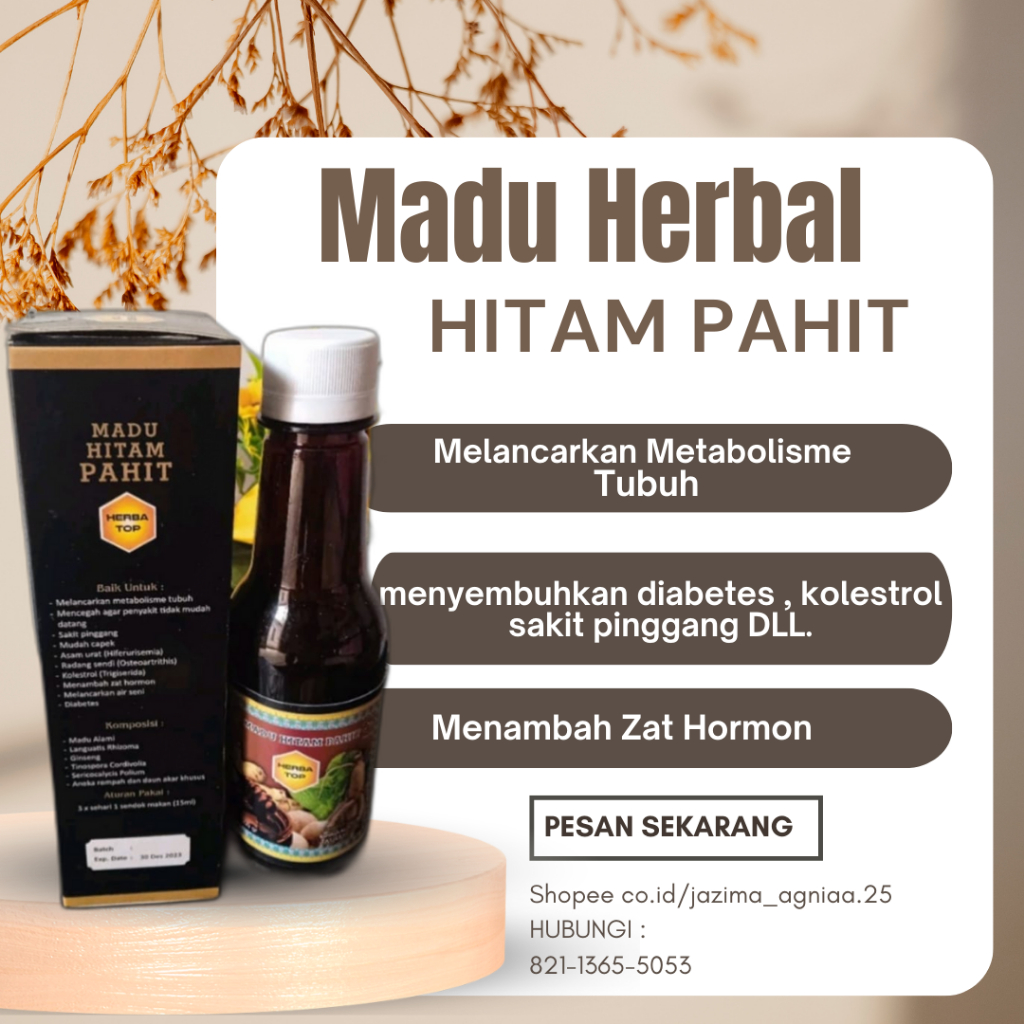 

Obat Kolesterol Madu Untuk Diabetes Madu Tanpa Campuran Obat Herbal Madu Alami Asli Madu Hitam Pahit