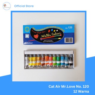 

Cat Air Mr Love Guitar No 120 Isi 12 Warna Cat Lukis
