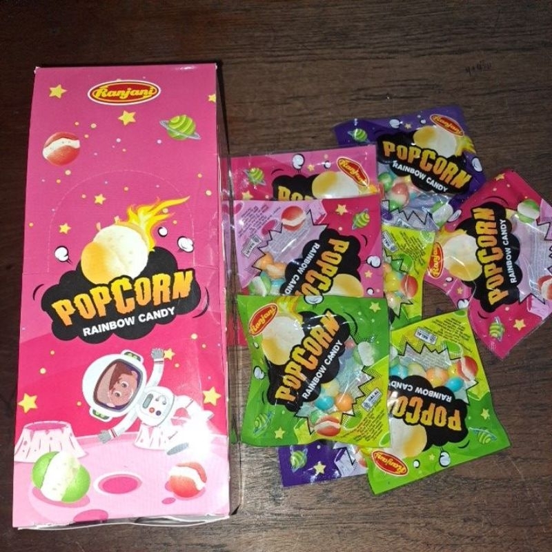 

RANJANI POPCORN RAINBOW CANDY ISI 24PCS