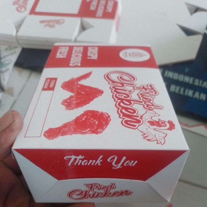 

kardus chicken satu warna isi 50 pcs