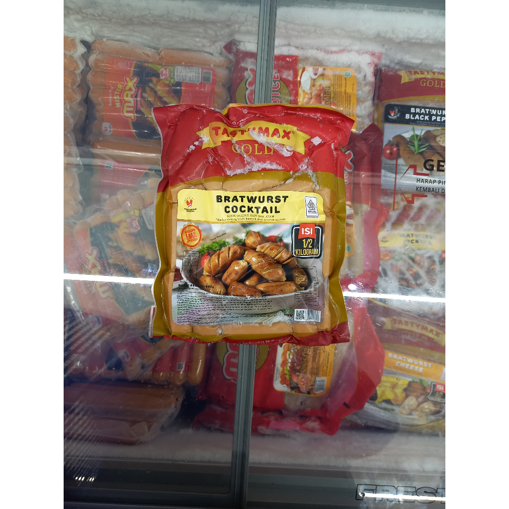 

Frozenfood TASTYMAX GOLD Sosis Bratwurst Cocktail 500gr