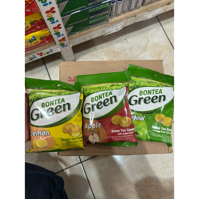 

BONTEA Green 135gram (50) permen